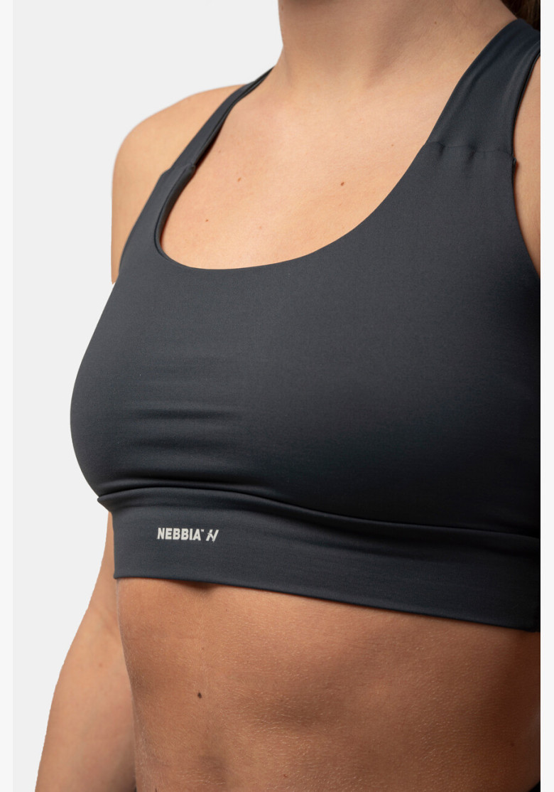 NEBBIA Active sports bra with medium...