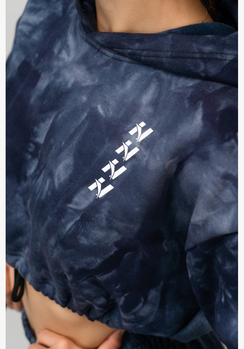 NEBBIA Re-fresh dámska crop mikina s...