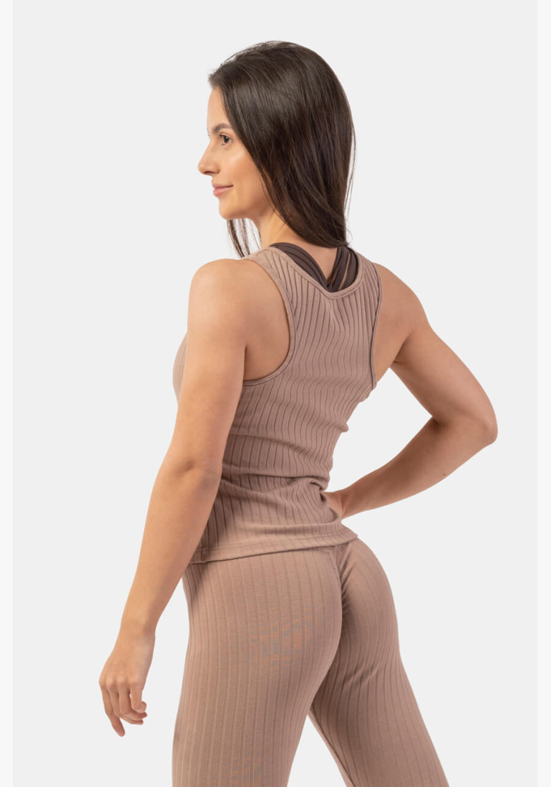 NEBBIA Ribbed organic cotton tank top... NEBBIA Ribbed organic cotton tank top...