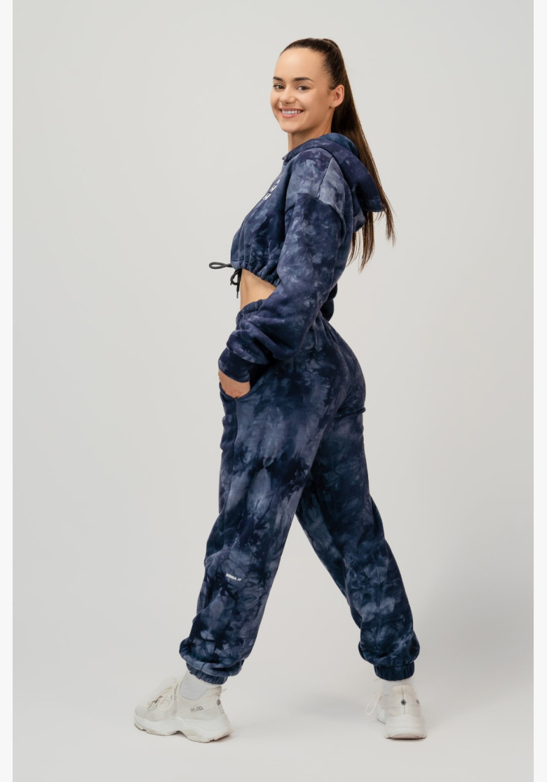 NEBBIA Re-fresh dámska crop mikina s...