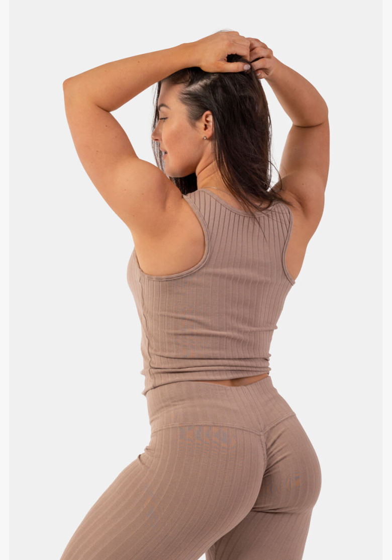 NEBBIA Ribbed organic cotton tank top... NEBBIA Ribbed organic cotton tank top...