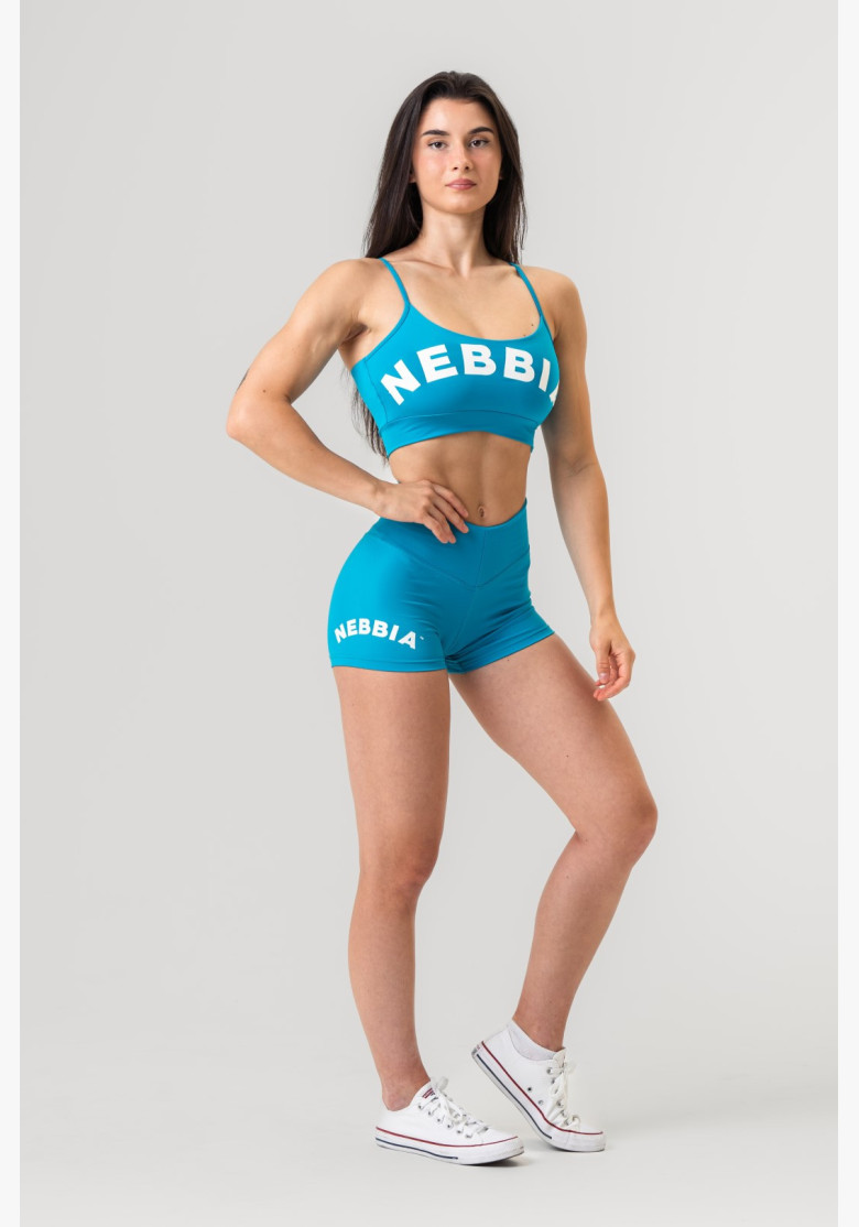 NEBBIA Športová podprsenka GYM HERO zelená