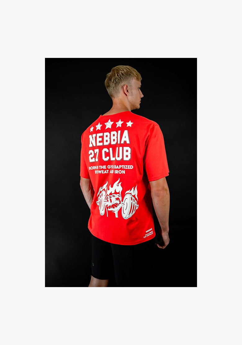 NEBBIA Club 27 Exkluzívne tričko | 1 z 300 červené