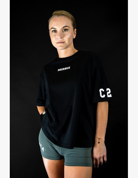 NEBBIA Club 27 Exkluzívny top | 1 z 300 čierny