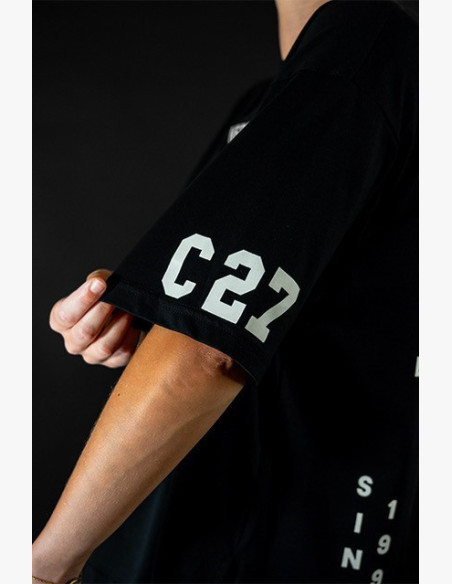 NEBBIA Club 27 Exkluzívny top | 1 z 300 čierny