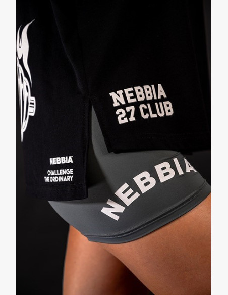 NEBBIA Club 27 Exkluzívny top | 1 z 300 čierny