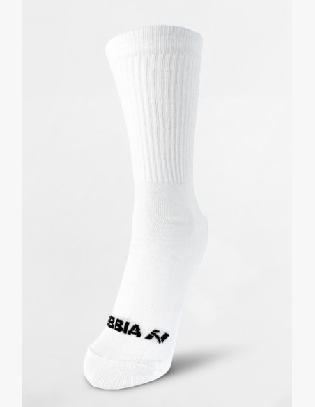 NEBBIA "STEP UP" vysoké sneaker ponožky biele