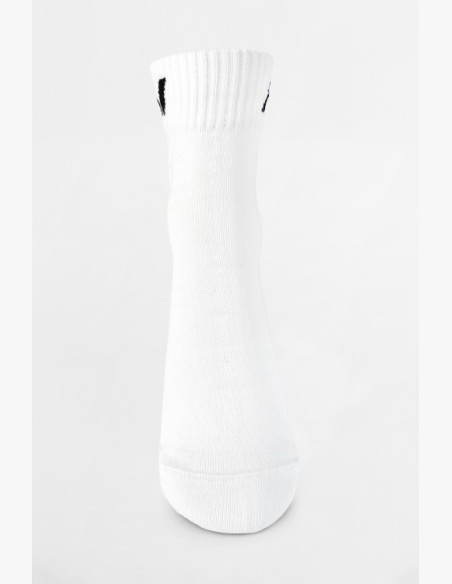 NEBBIA crew ponožky biele