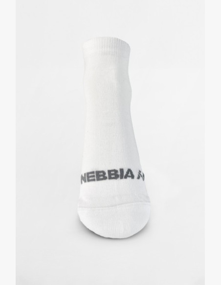 NEBBIA členkové ponožky biele