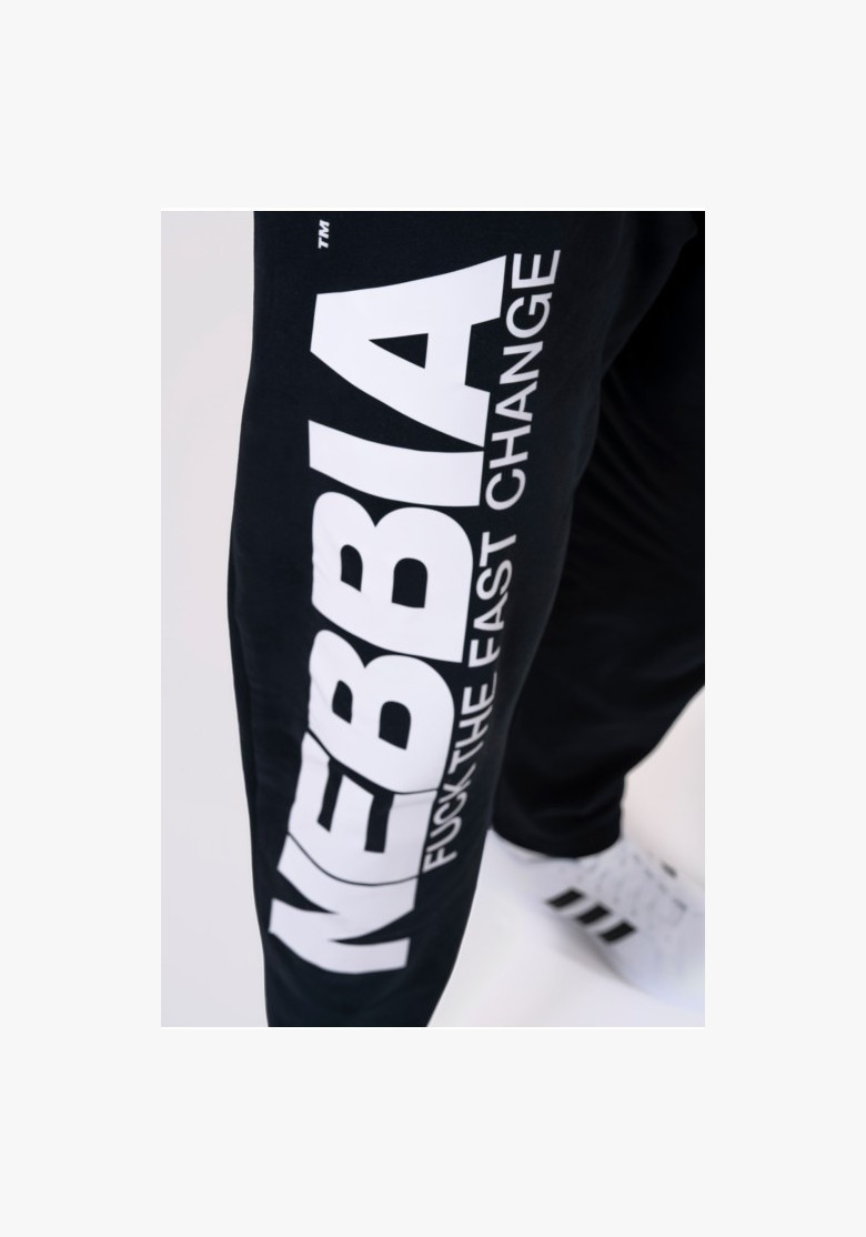 NEBBIA Kultové tepláky BEAST MODE-ON