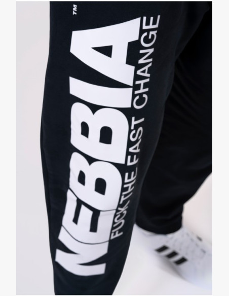 NEBBIA Kultové tepláky BEAST MODE-ON