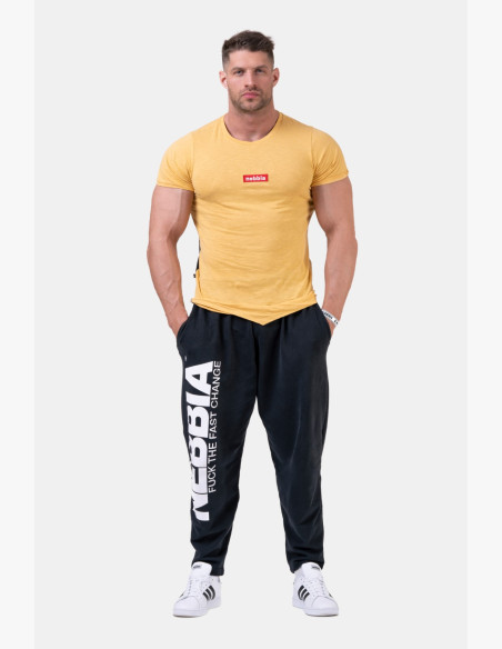 NEBBIA Kultové tepláky BEAST MODE-ON