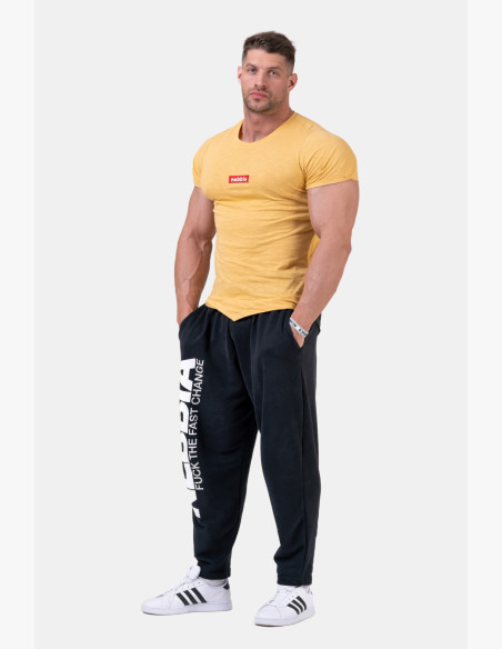 NEBBIA Kultové tepláky BEAST MODE-ON