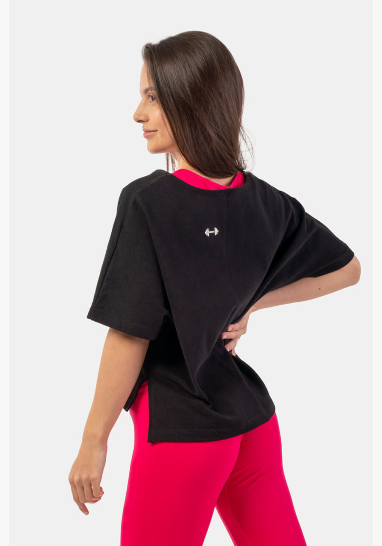 NEBBIA Loose crop T-shirt "The...