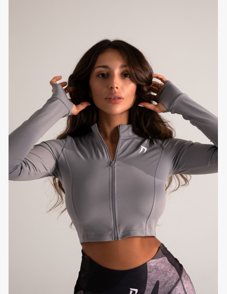 KFIT Crop Top Mikina Rhino