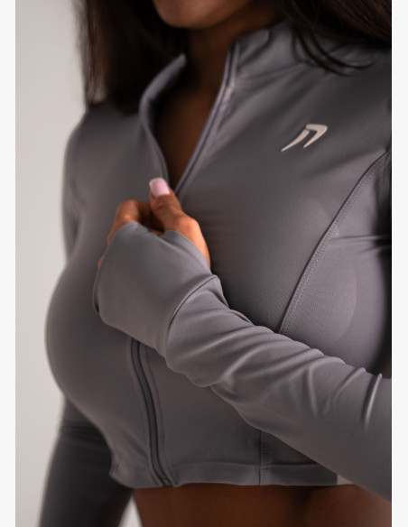 KFIT Crop Top Mikina Rhino