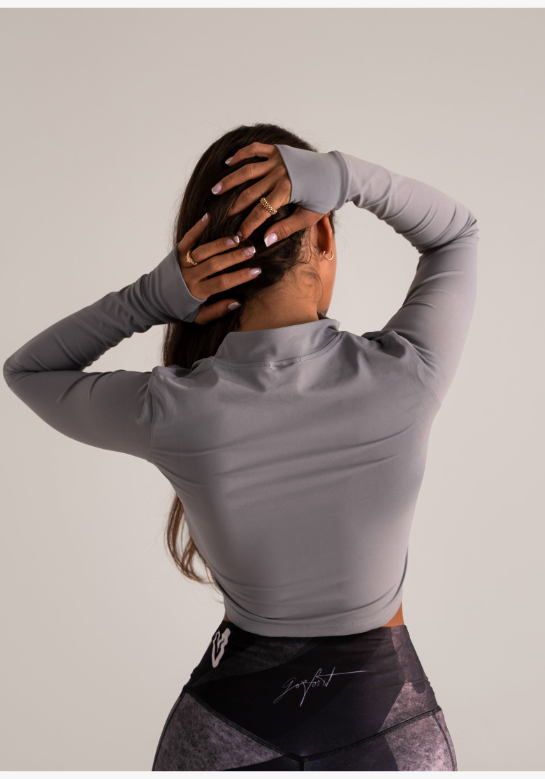 KFIT Crop Top Mikina Rhino