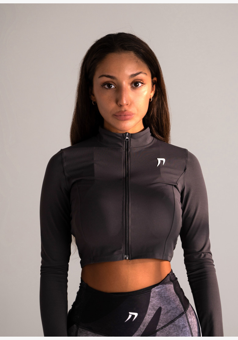 KFIT Crop Top Mikina Shade