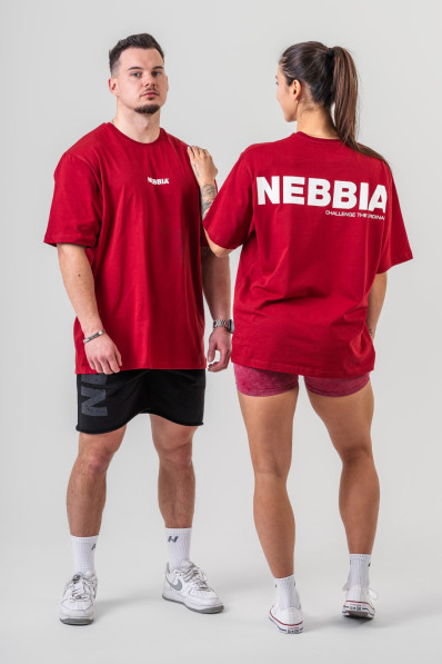 copy of NEBBIA GYM ESSENTIALS Oversized tričko čierne