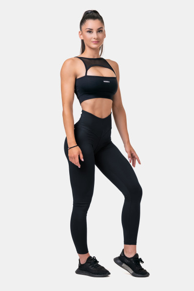 copy of NEBBIA Classic HERO high waisted leggings marron