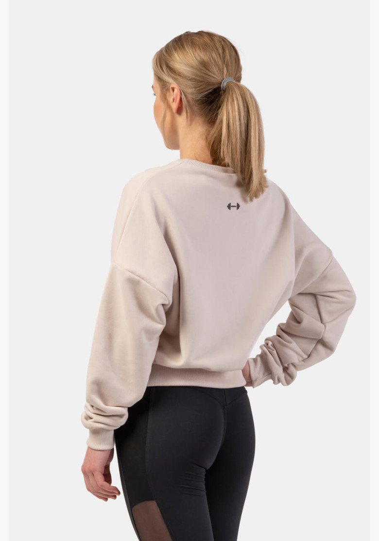 NEBBIA Loose-fitting hoodie "Feeling... NEBBIA Loose-fitting hoodie "Feeling...
