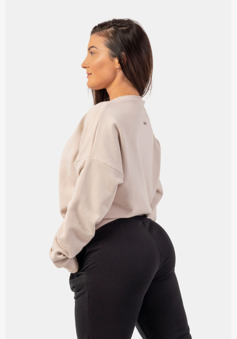 NEBBIA Loose-fitting hoodie "Feeling... NEBBIA Loose-fitting hoodie "Feeling...