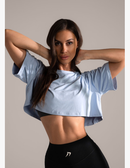 KFIT Tričko Basic Blue