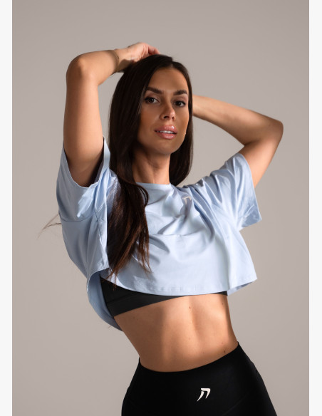 KFIT Tričko Basic Blue