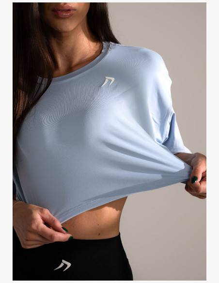 KFIT Tričko Basic Blue