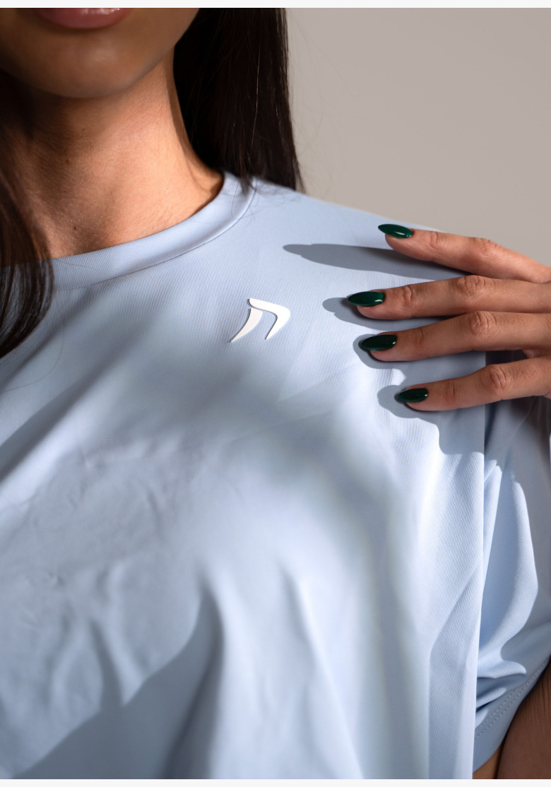 KFIT Tričko Basic Blue