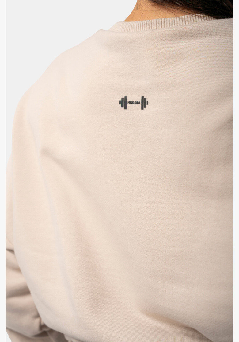 NEBBIA Loose-fitting hoodie "Feeling... NEBBIA Loose-fitting hoodie "Feeling...