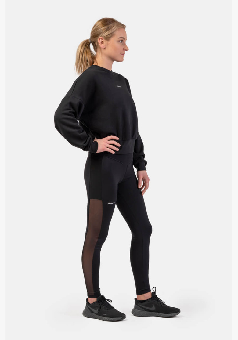 NEBBIA Loose-fitting hoodie "Feeling...