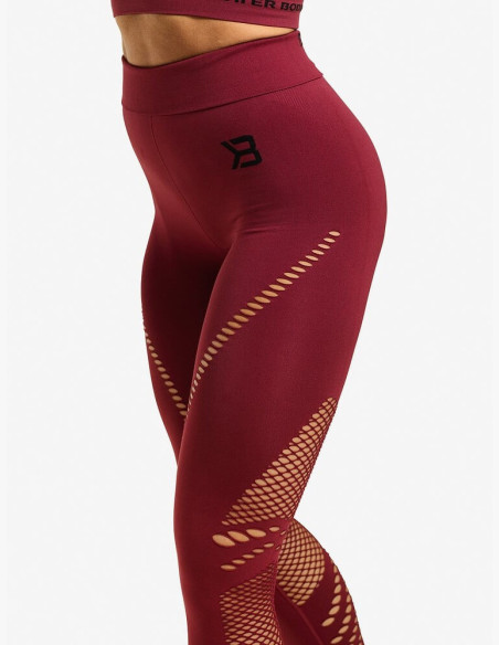 Better Bodies High Waverly Sangria Red Leggings