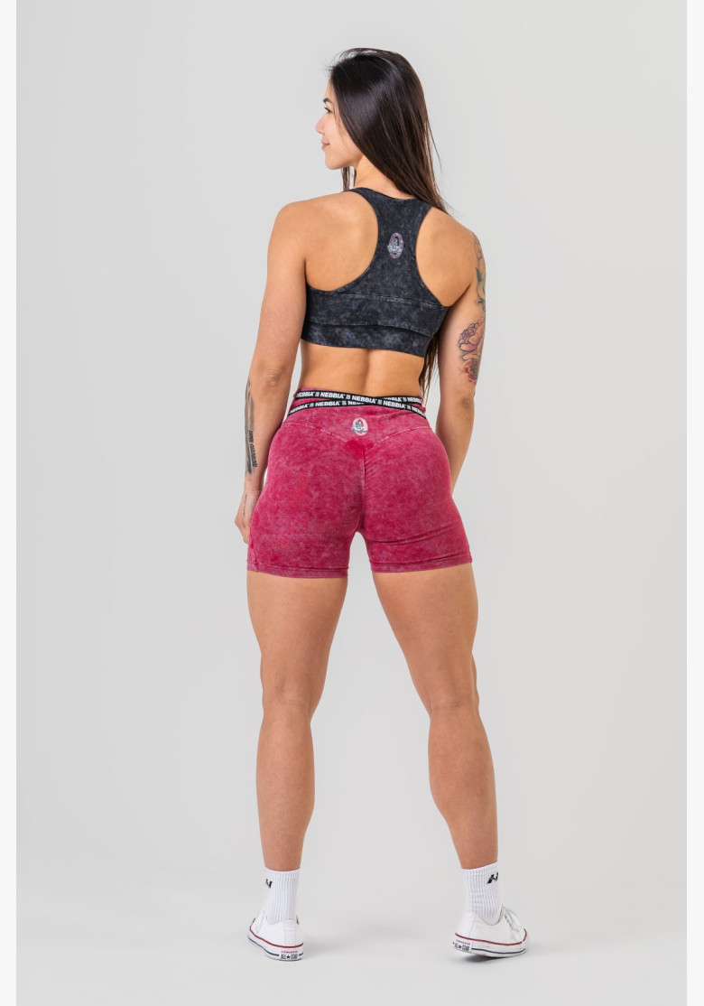 NEBBIA Washed športová podprsenka so...