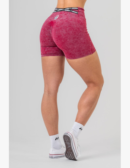 NEBBIA Washed legínové šortky s vysokým pásom HERITAGE